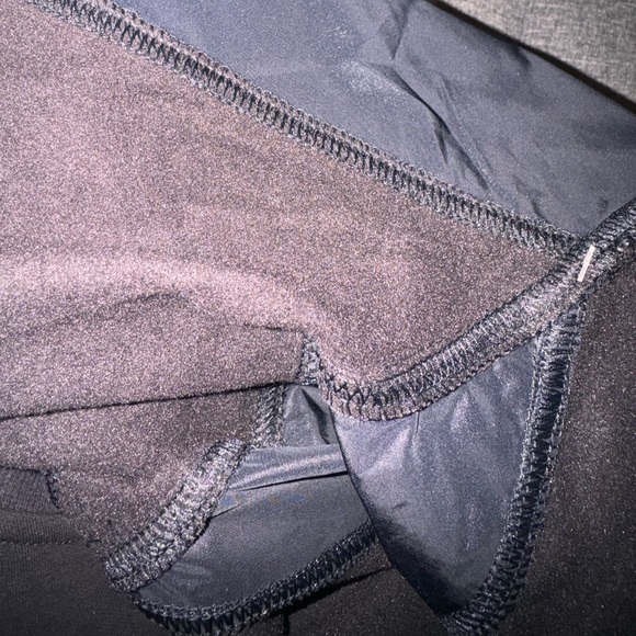 Athleta Triumph Hybrid Half Zip Sweatshirt L Black - Picture 4 of 9